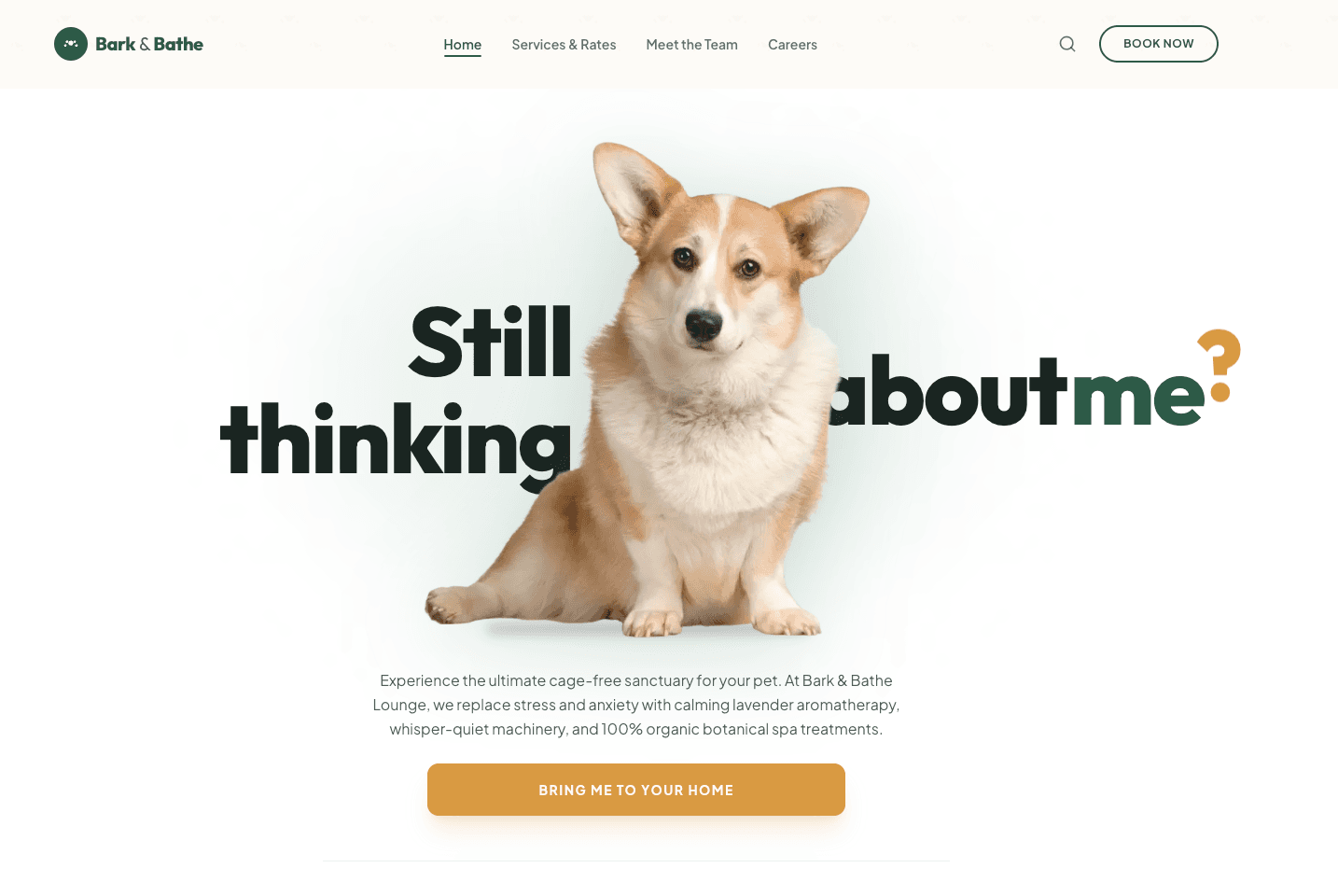 Bark & Bathe Lounge