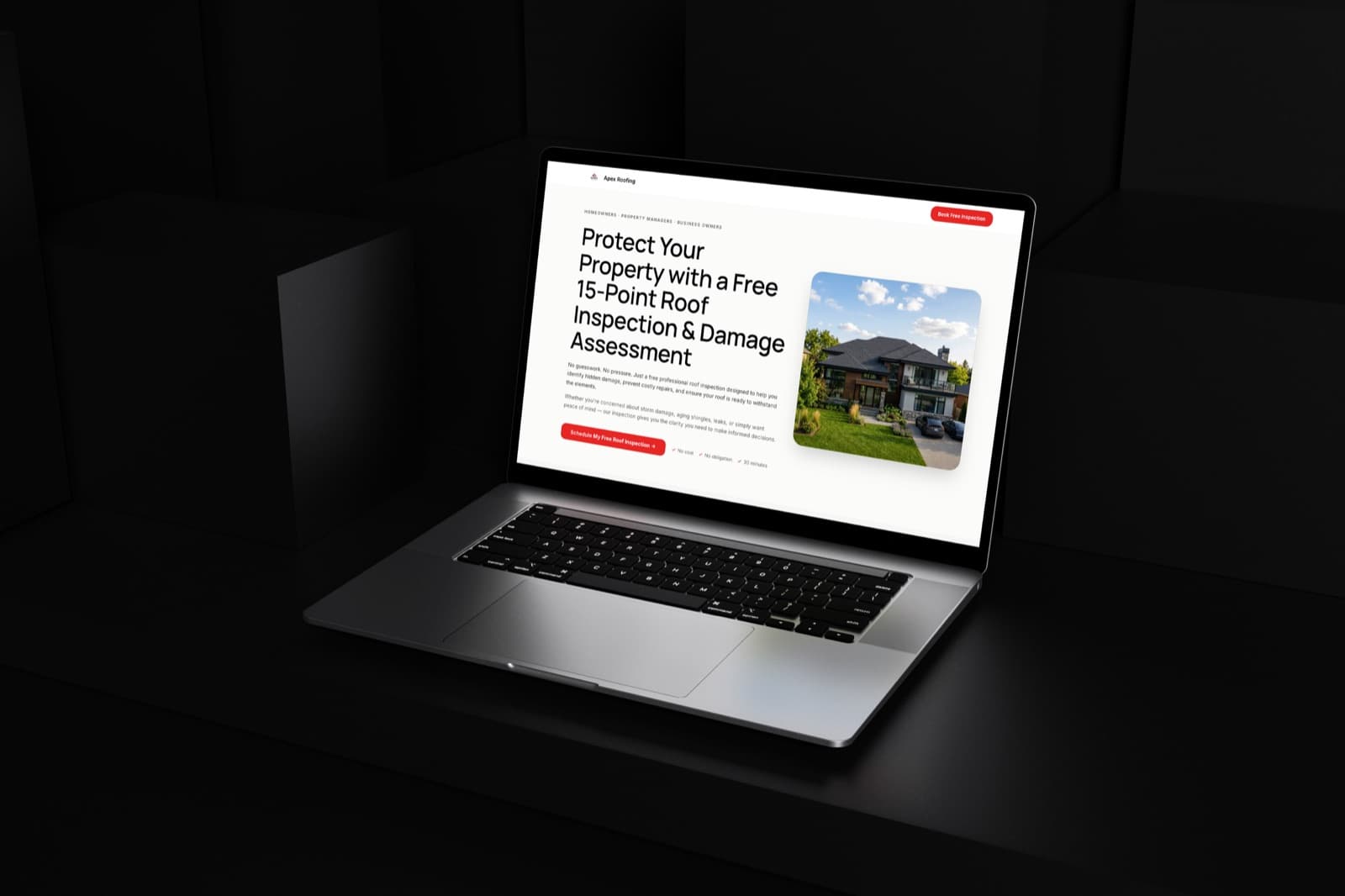 Roofing Lead Gen Funnel